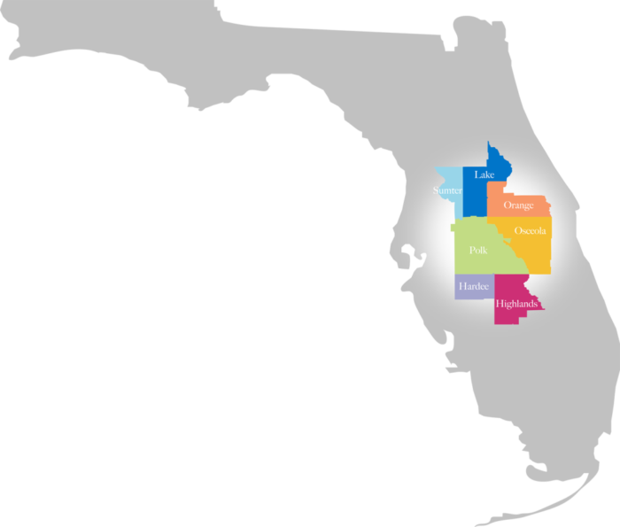Florida Service areas